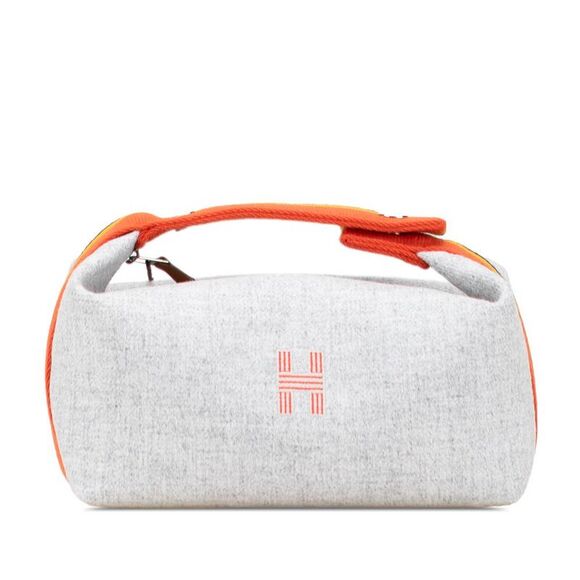 Pre Loved hermes Women Gray Vanity Bags - Picture 1 of 8